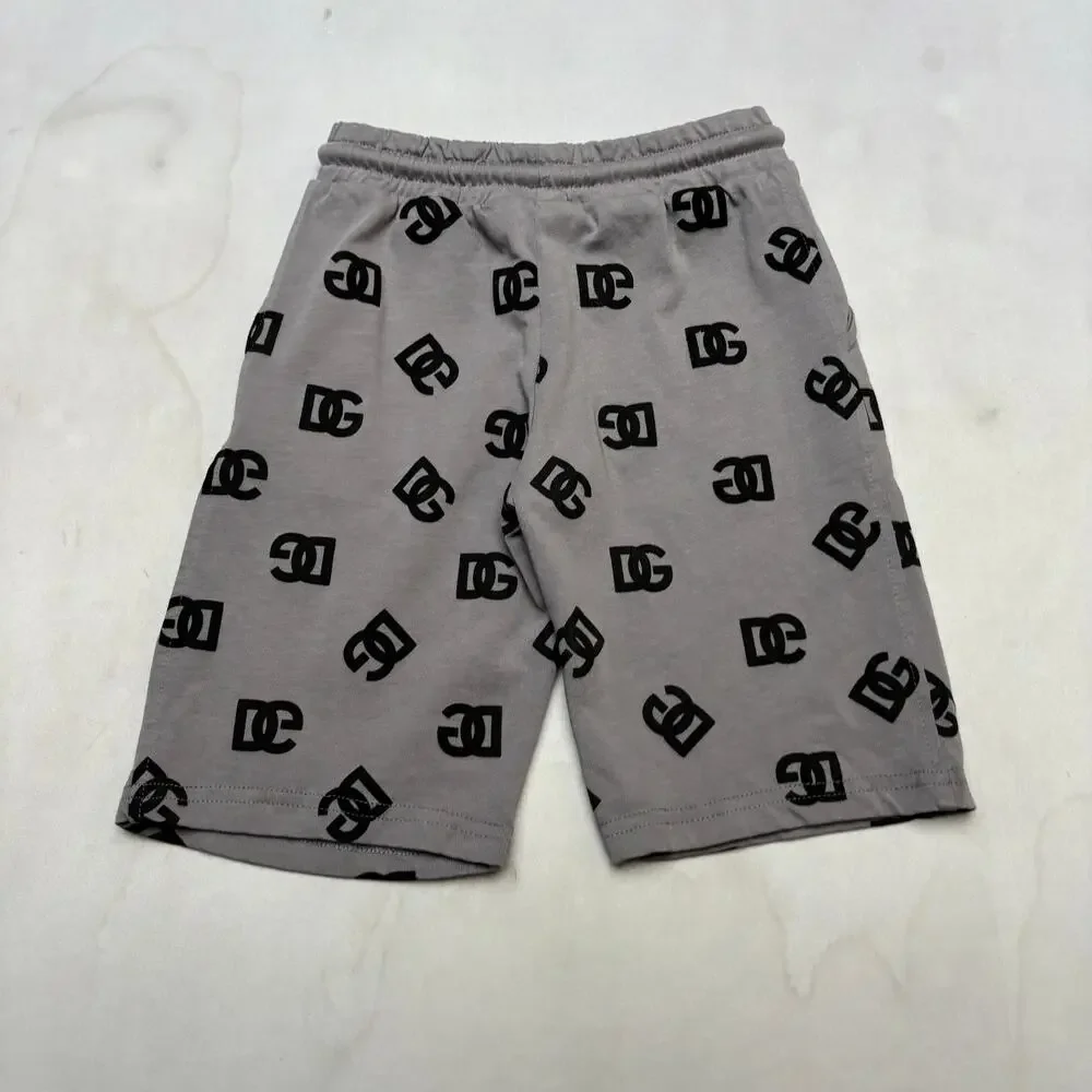 Dolce & Gabbana Monogram Logo Shirt and Shorts Lounge Set Boys 5Y
